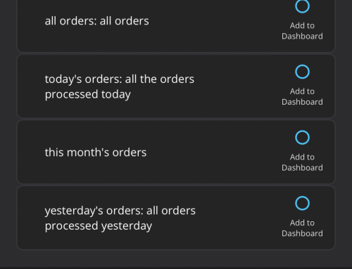QLM Mobile App – Searches View