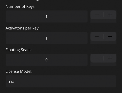 QLM Mobile App – Create License Keys